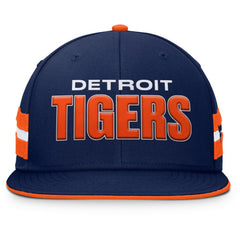 Detroit Tigers Fanatics Pick Off Fitted Hat - Navy - Fanatics Online