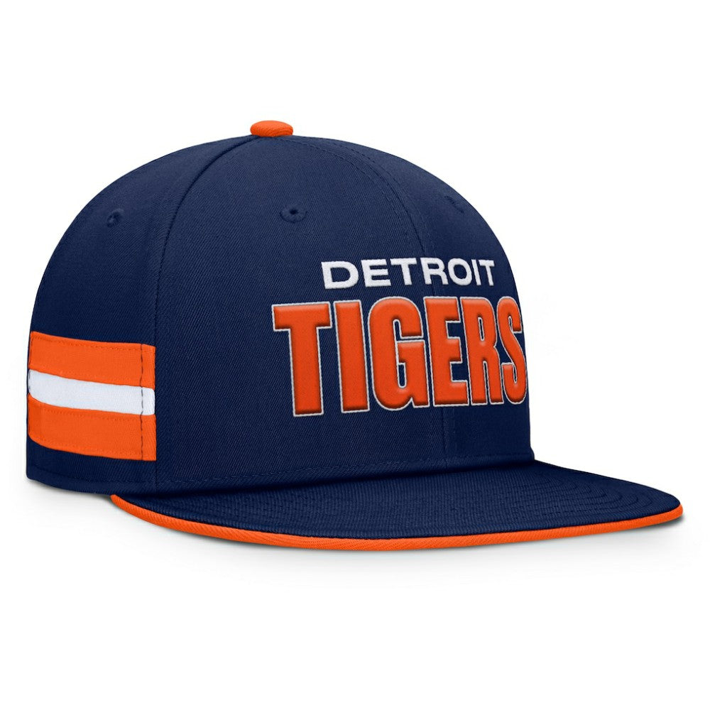 Detroit Tigers Fanatics Pick Off Fitted Hat - Navy - Fanatics Online