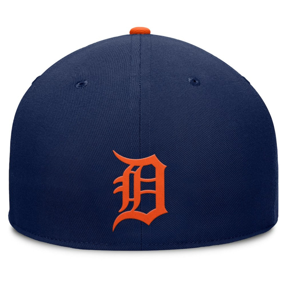 Detroit Tigers Fanatics Pick Off Fitted Hat - Navy - Fanatics Online