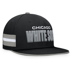 Chicago White Sox Fanatics Pick Off Fitted Hat - Black - Fanatics Lifestyle