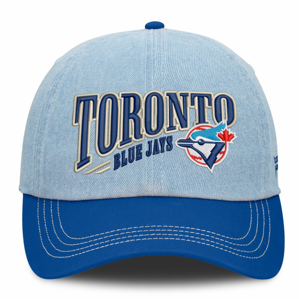 Toronto Blue Jays Fanatics Retire Adjustable Hat - Denim - Fanatics Discount