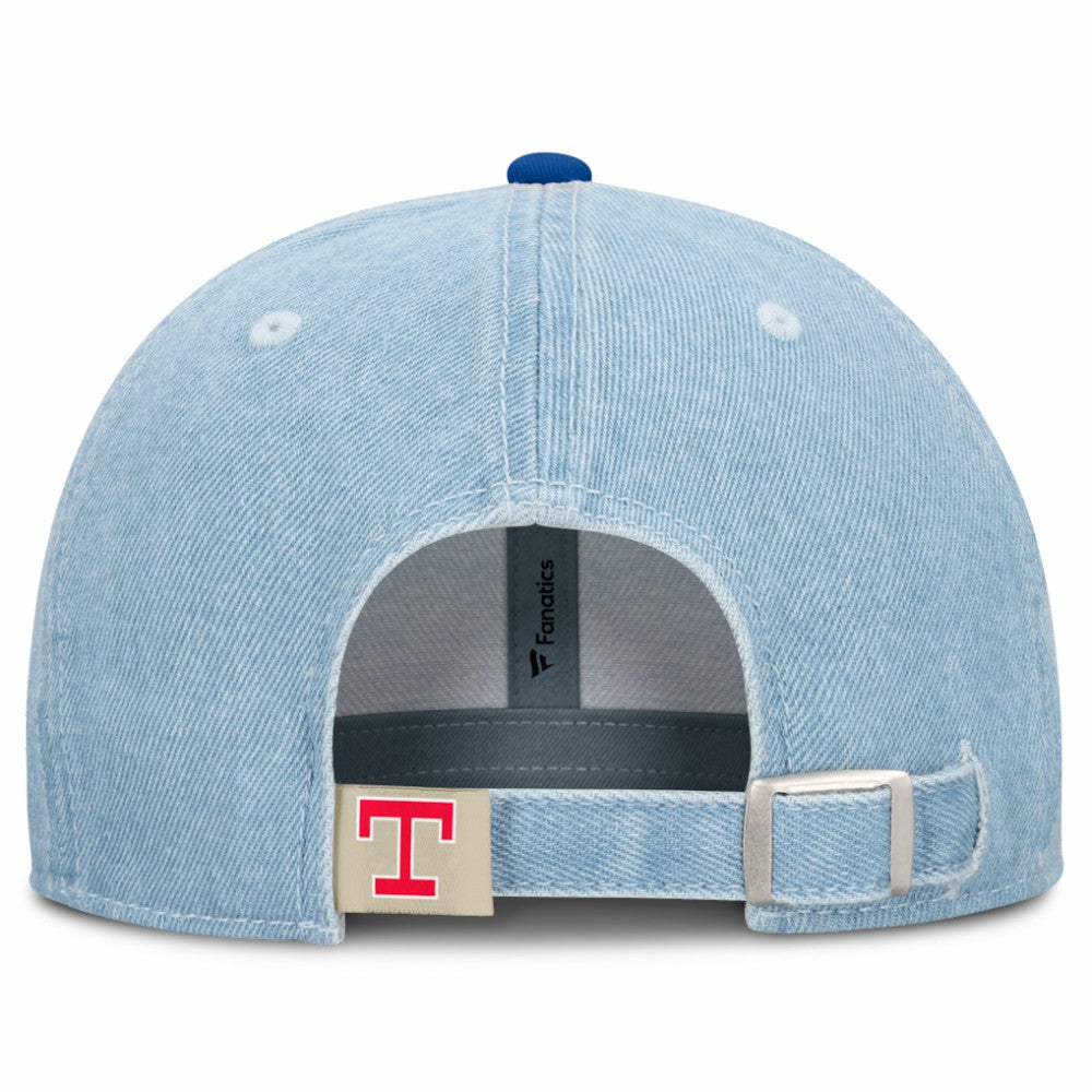 Texas Rangers Fanatics Retire Adjustable Hat - Denim - Fanatics Online