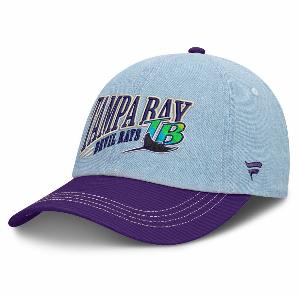 Tampa Bay Rays Fanatics Retire Adjustable Hat - Denim - Fanatics Discount