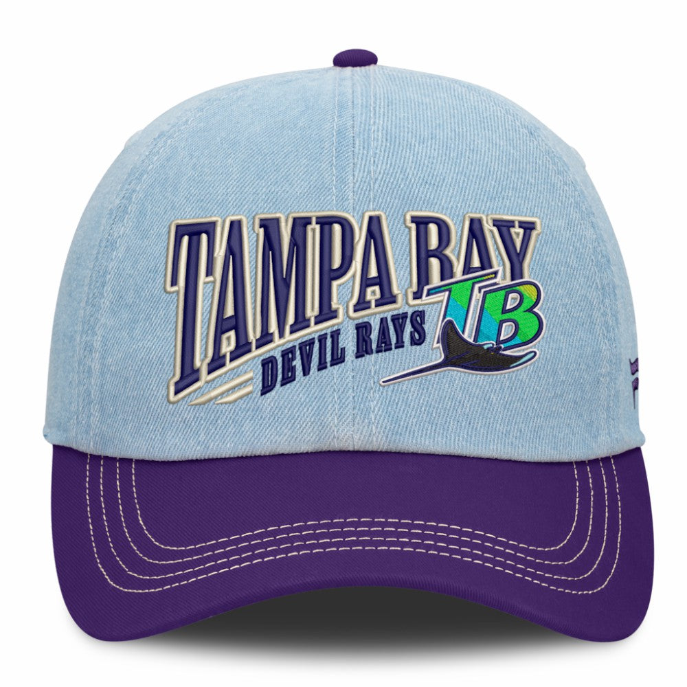 Tampa Bay Rays Fanatics Retire Adjustable Hat - Denim - Fanatics Discount