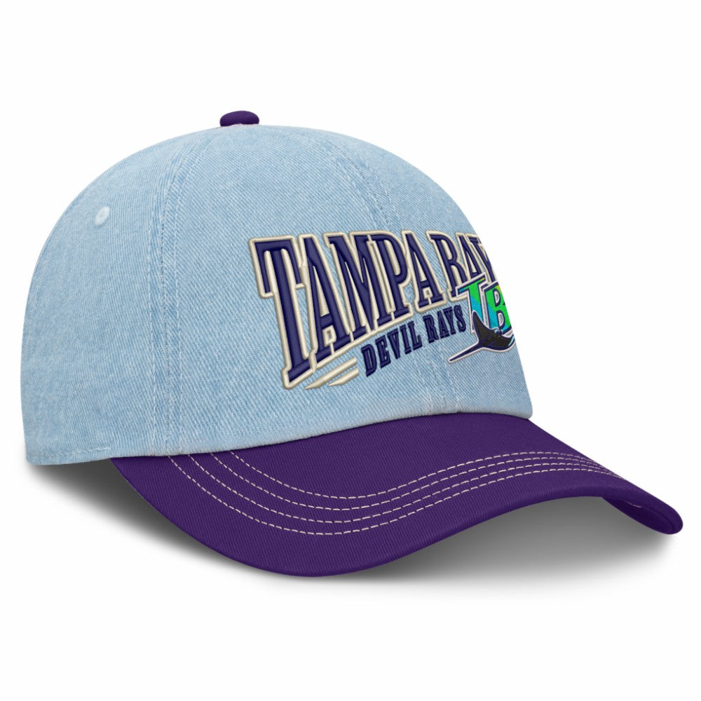 Tampa Bay Rays Fanatics Retire Adjustable Hat - Denim - Fanatics Discount