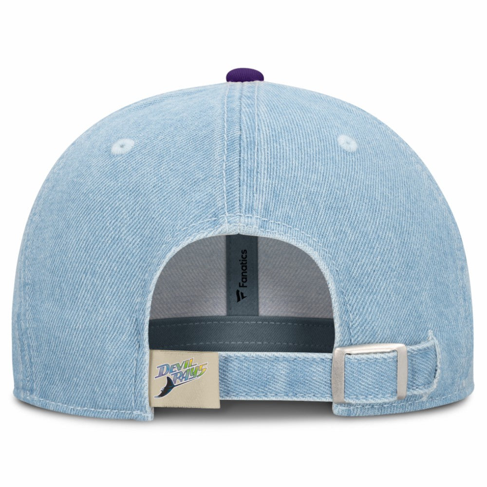 Tampa Bay Rays Fanatics Retire Adjustable Hat - Denim - Fanatics Discount