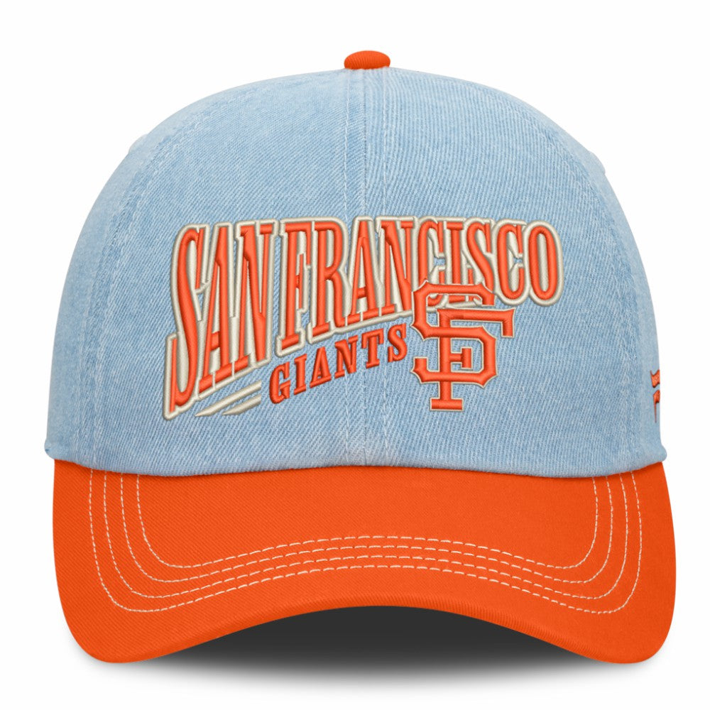 San Francisco Giants Fanatics Retire Adjustable Hat - Denim - Fanatics Online