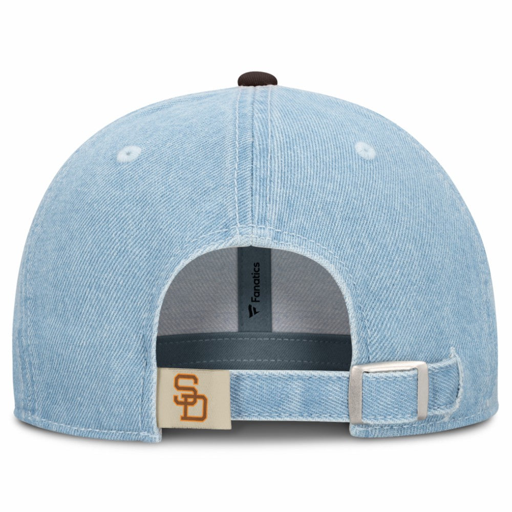 San Diego Padres Fanatics Retire Adjustable Hat - Denim - Fanatics Lifestyle