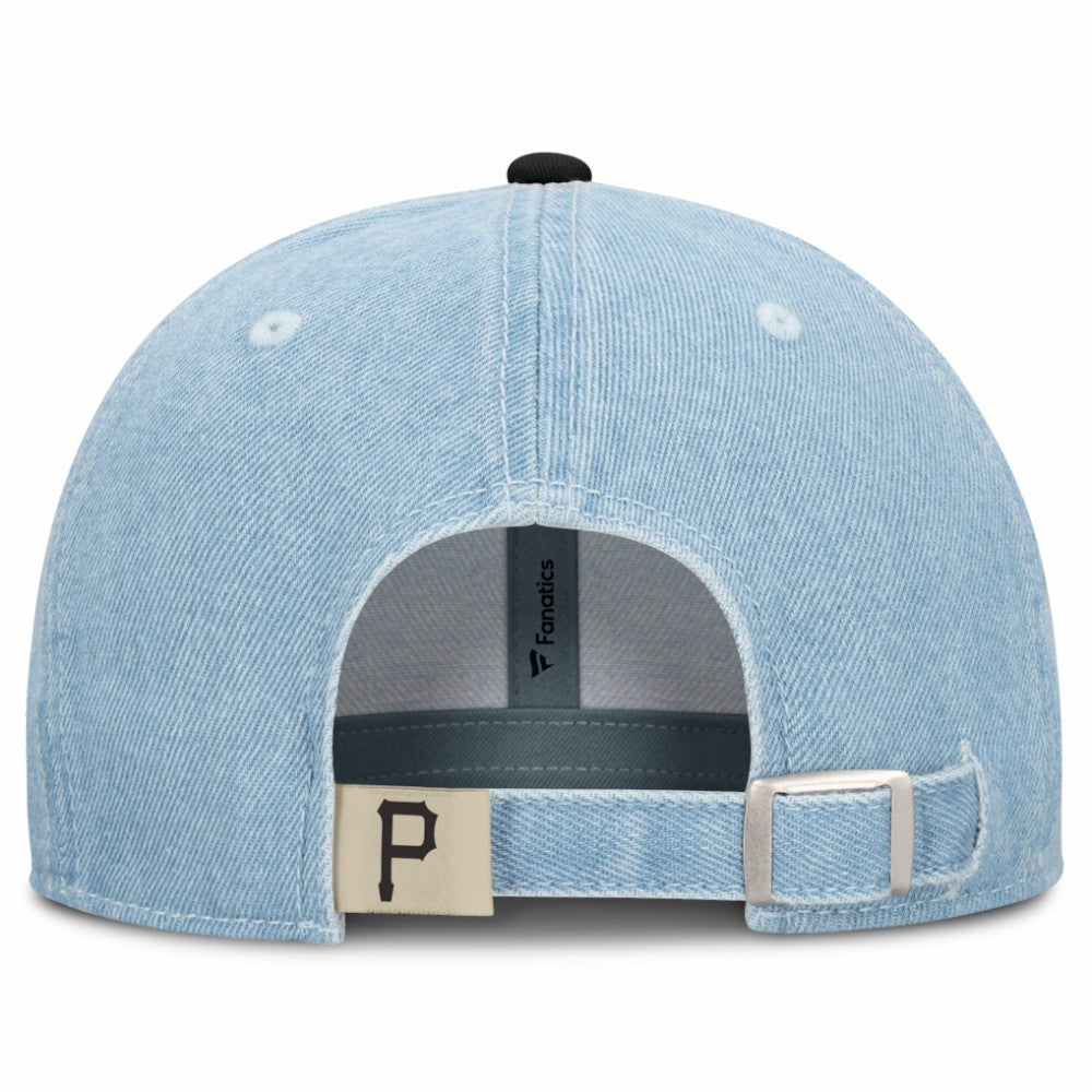 Pittsburgh Pirates Fanatics Retire Adjustable Hat - Denim - Fanatics Sale