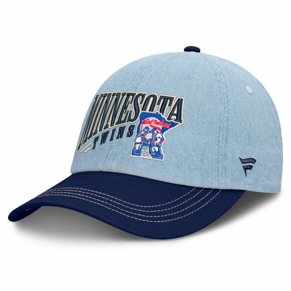 Minnesota Twins Fanatics Retire Adjustable Hat - Denim - Fanatics on Sale