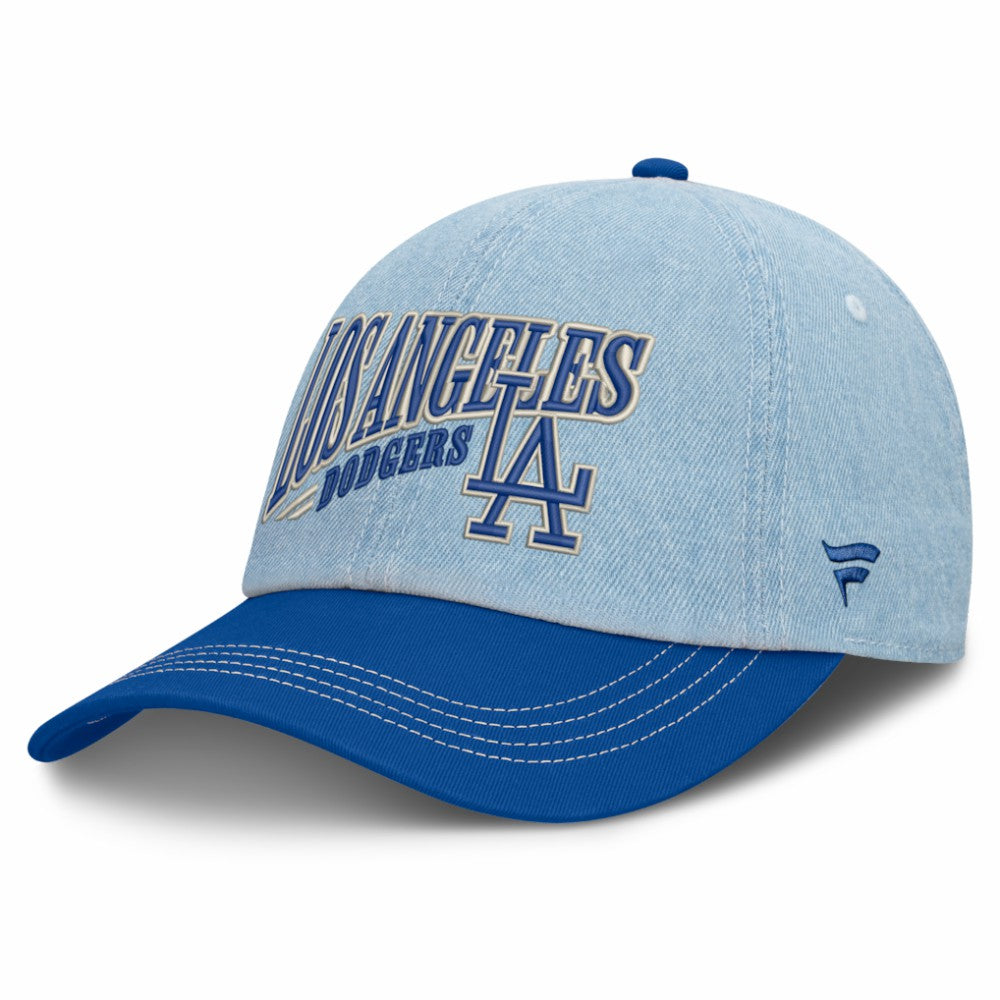 Los Angeles Dodgers Fanatics Retire Adjustable Hat - Denim - Fanatics Discount