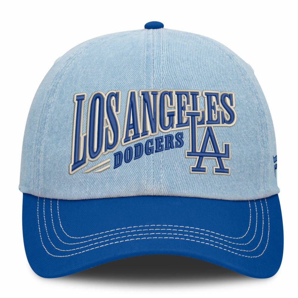 Los Angeles Dodgers Fanatics Retire Adjustable Hat - Denim - Fanatics Discount