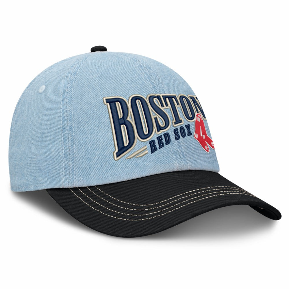 Boston Red Sox Fanatics Retire Adjustable Hat - Denim - Fanatics Discount