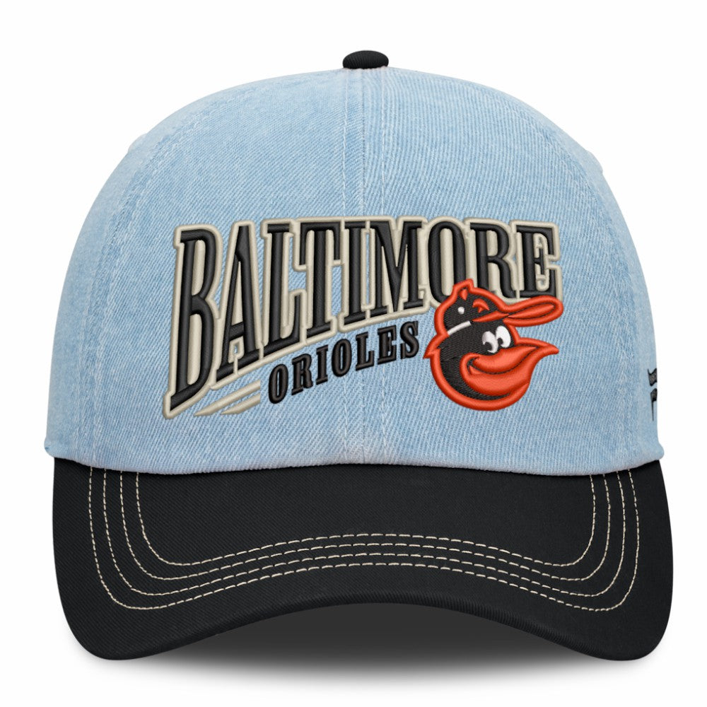 Baltimore Orioles Fanatics Retire Adjustable Hat - Denim - Fanatics Sale