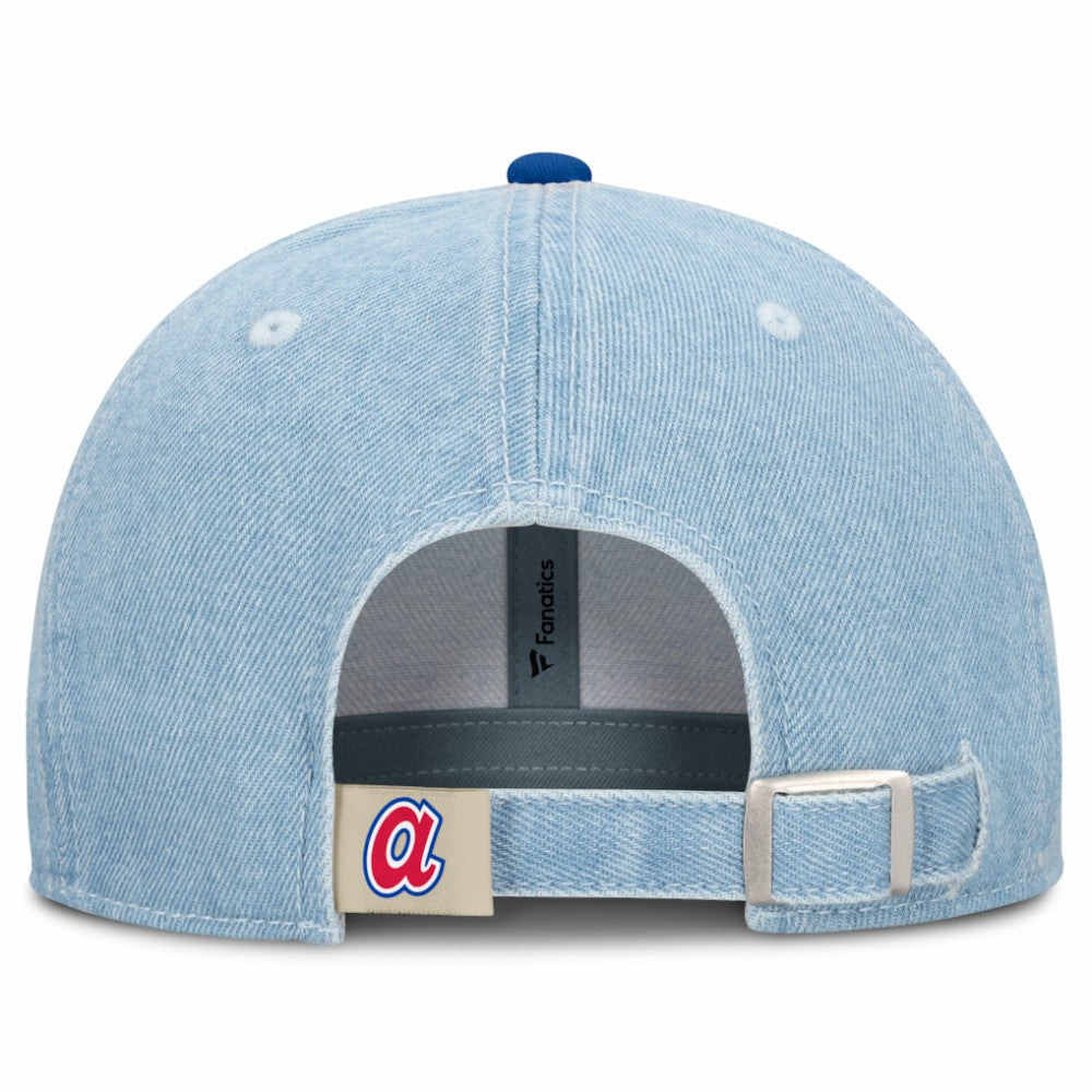 Atlanta Braves Fanatics Retire Adjustable Hat - Denim - Fanatics Online