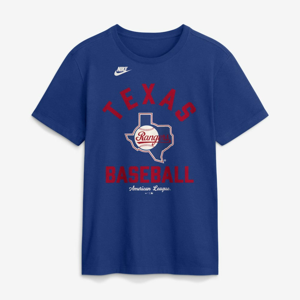 Texas Rangers Nike Cooperstown Collection T-Shirt - Royal - Nike Discount