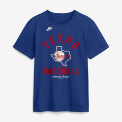 Texas Rangers Nike Cooperstown Collection T-Shirt - Royal - Nike Discount