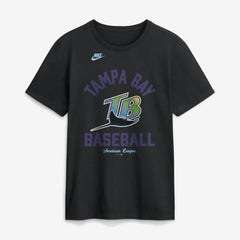 Tampa Bay Rays Nike Cooperstown Collection T-Shirt - Black - Nike Online