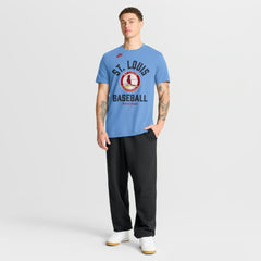 St. Louis Cardinals Nike Cooperstown Collection T-Shirt - Light Blue - Nike on Sale