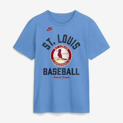 St. Louis Cardinals Nike Cooperstown Collection T-Shirt - Light Blue - Nike on Sale