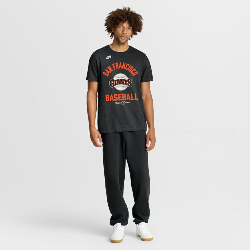 San Francisco Giants Nike Cooperstown Collection T-Shirt - Black - Nike Sale