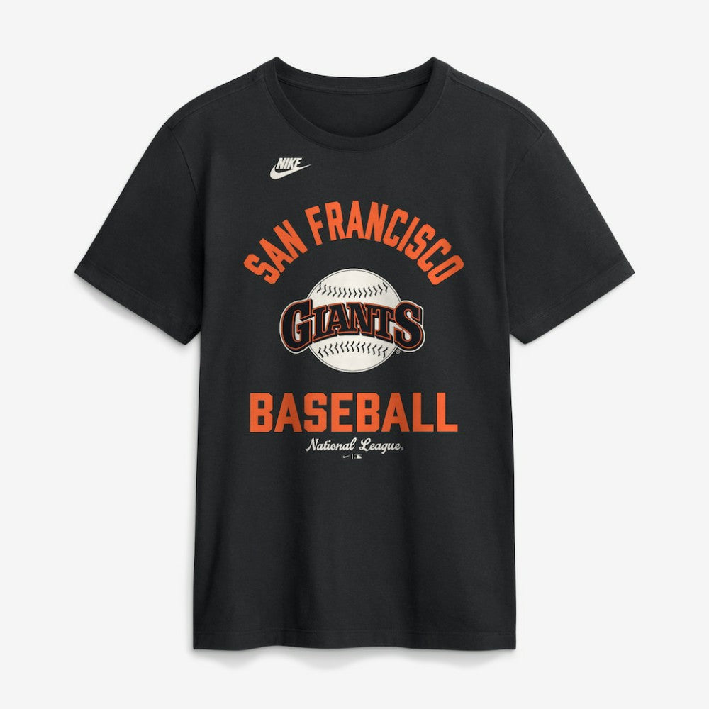 San Francisco Giants Nike Cooperstown Collection T-Shirt - Black - Nike Sale