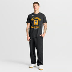 Pittsburgh Pirates Nike Cooperstown Collection T-Shirt - Black - Nike on Sale