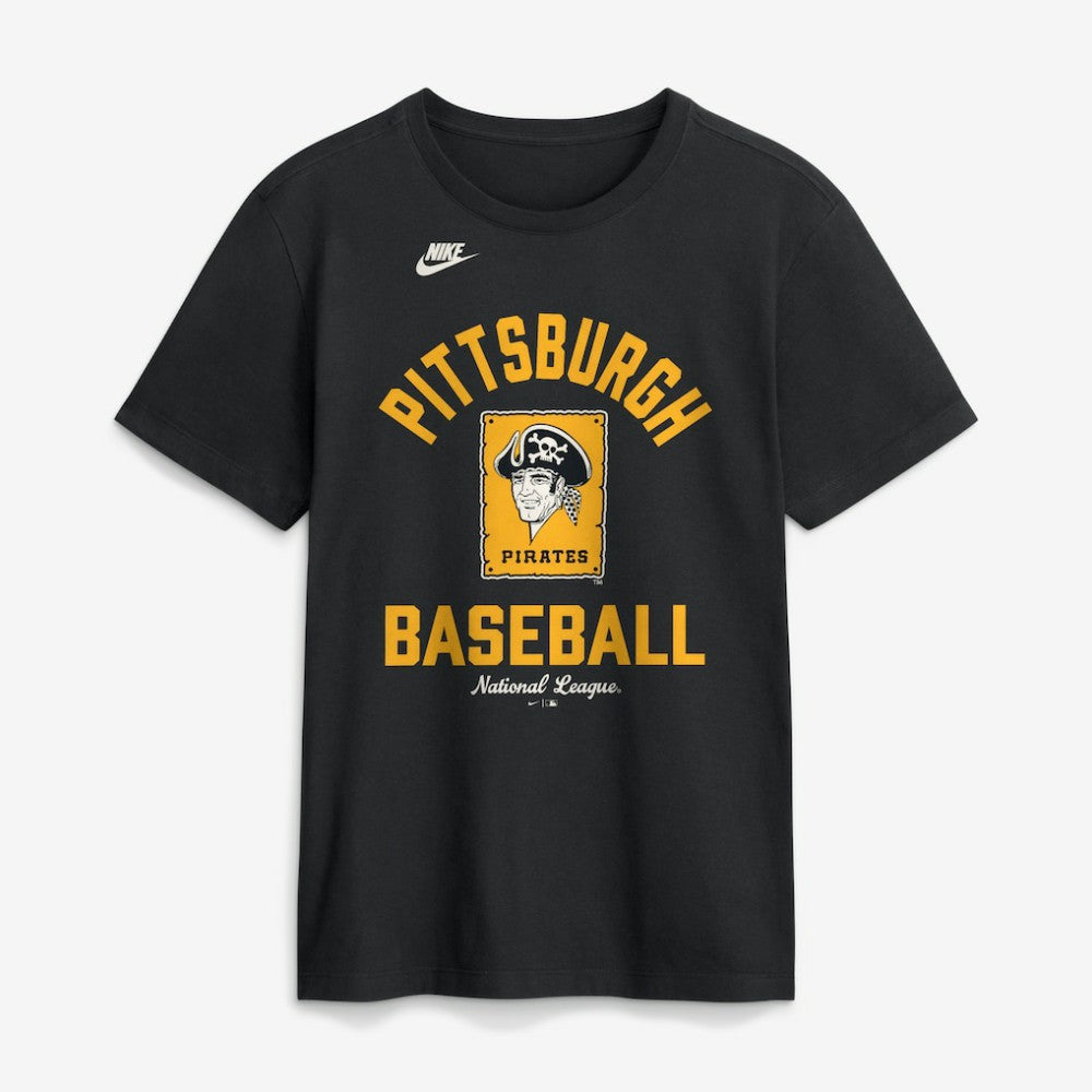 Pittsburgh Pirates Nike Cooperstown Collection T-Shirt - Black - Nike on Sale