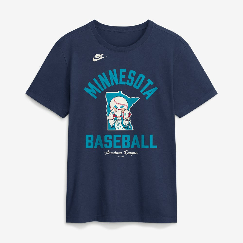 Minnesota Twins Nike Cooperstown Collection T-Shirt - Navy - Nike Online