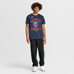 Detroit Tigers Nike Cooperstown Collection T-Shirt - Navy - Nike on Sale