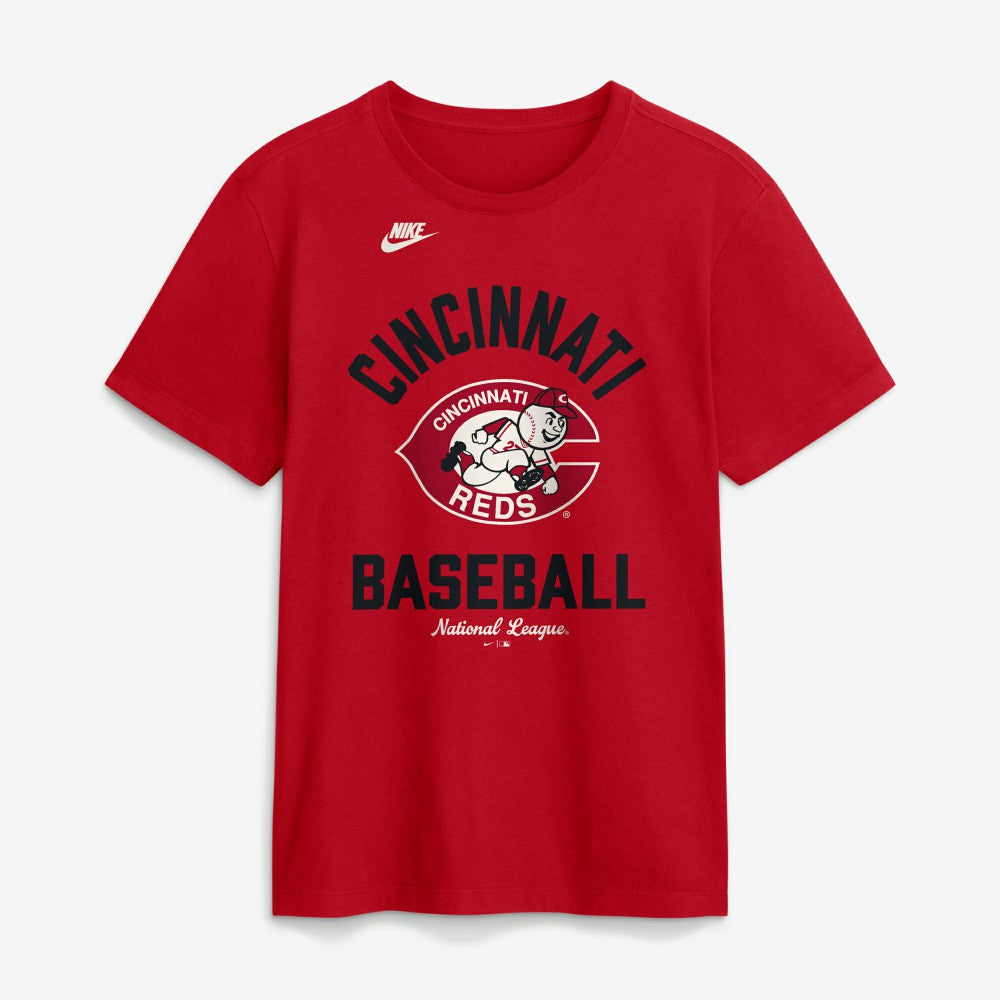 Cincinnati Reds Nike Cooperstown Collection T-Shirt - Red - Nike Lifestyle