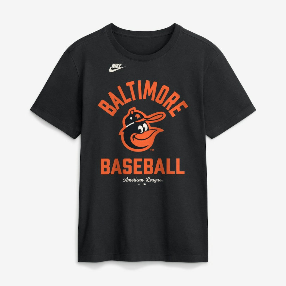 Baltimore Orioles Nike Cooperstown Collection T-Shirt - Black - Nike Lifestyle