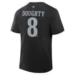 Drew Doughty Los Angeles Kings Fanatics Authentic Stack Name & Number T-Shirt - Black - NHL 2001569379