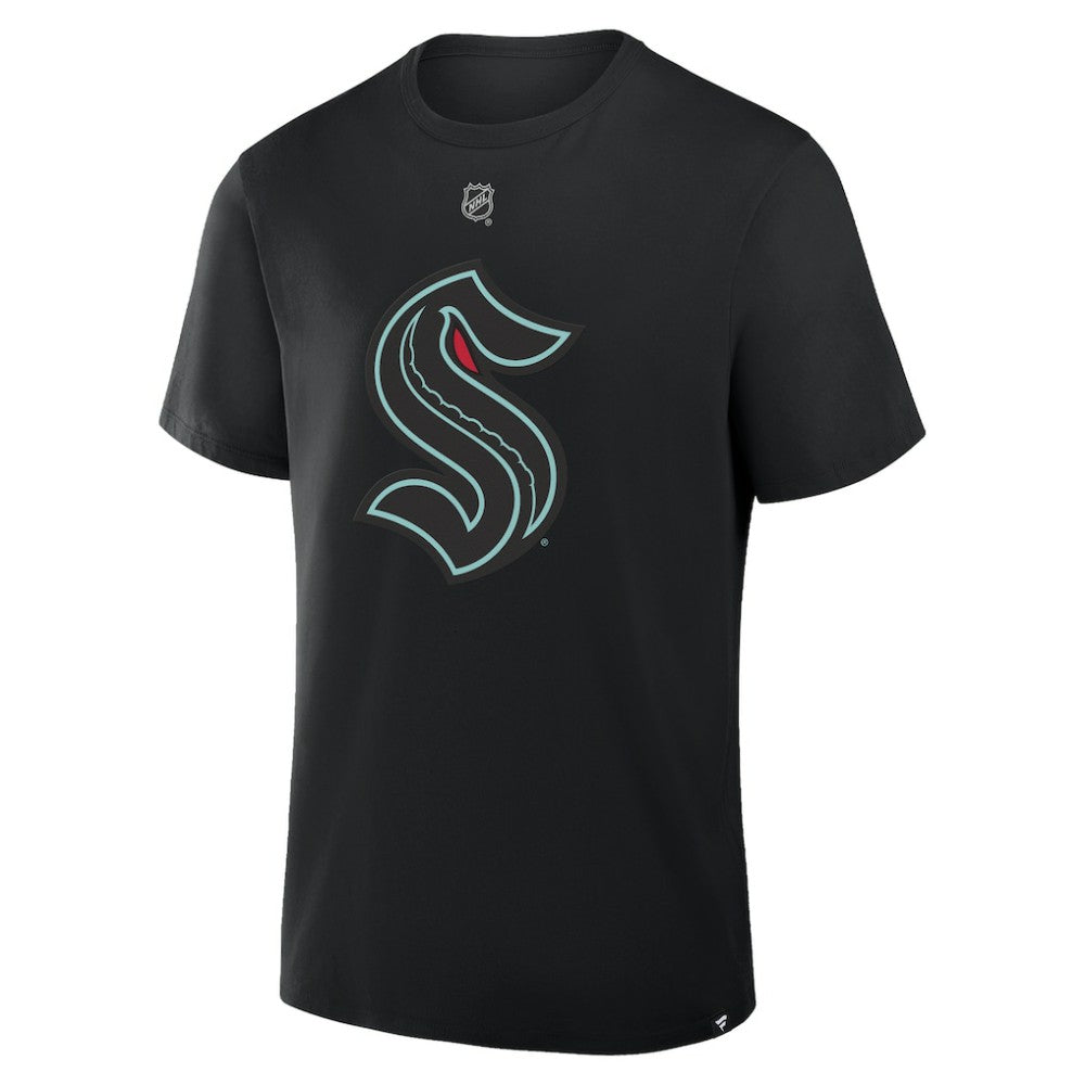 Philipp Grubauer Seattle Kraken Fanatics Authentic Stack Name & Number T-Shirt - Black - NHL 2001569442
