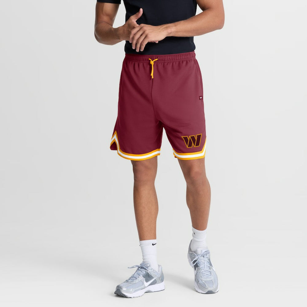 Fanatics Washington Commanders Fearless Drive Shorts Burgundy