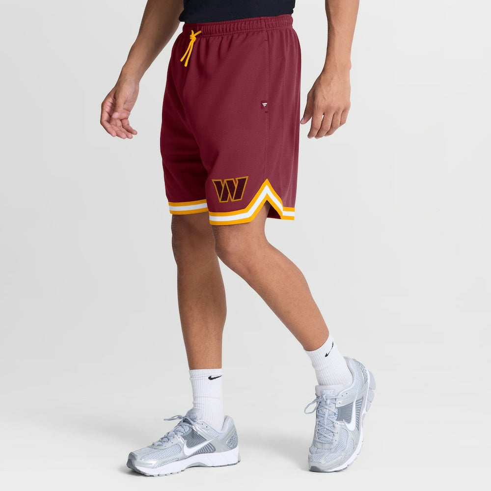 Fanatics Washington Commanders Fearless Drive Shorts Burgundy