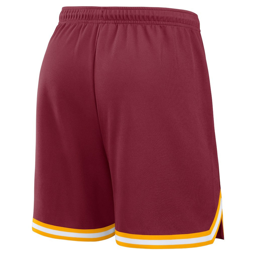 Fanatics Washington Commanders Fearless Drive Shorts Burgundy