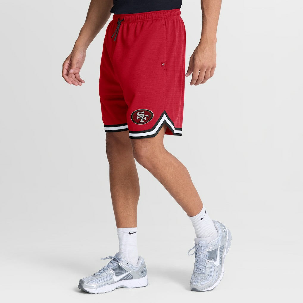 Fanatics San Francisco 49ers Fearless Drive Shorts Scarlet