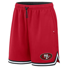 Fanatics San Francisco 49ers Fearless Drive Shorts Scarlet
