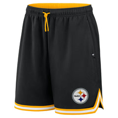 Fanatics Pittsburgh Steelers Fearless Drive Shorts Black