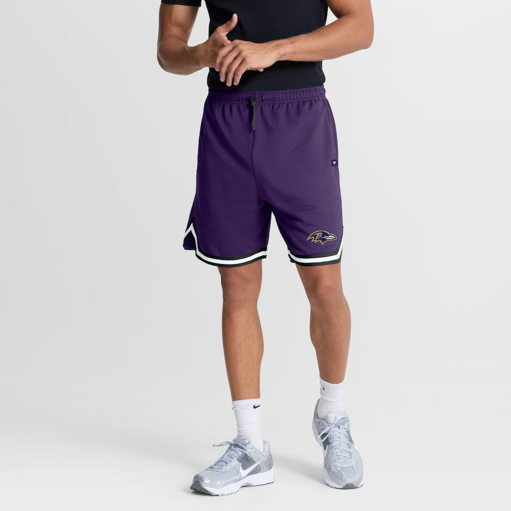Fanatics Baltimore Ravens Fearless Drive Shorts Purple