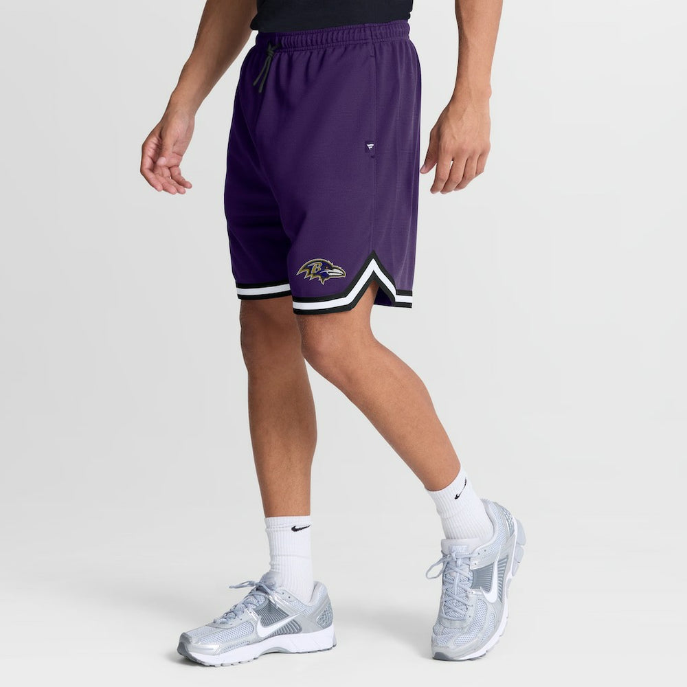 Fanatics Baltimore Ravens Fearless Drive Shorts Purple