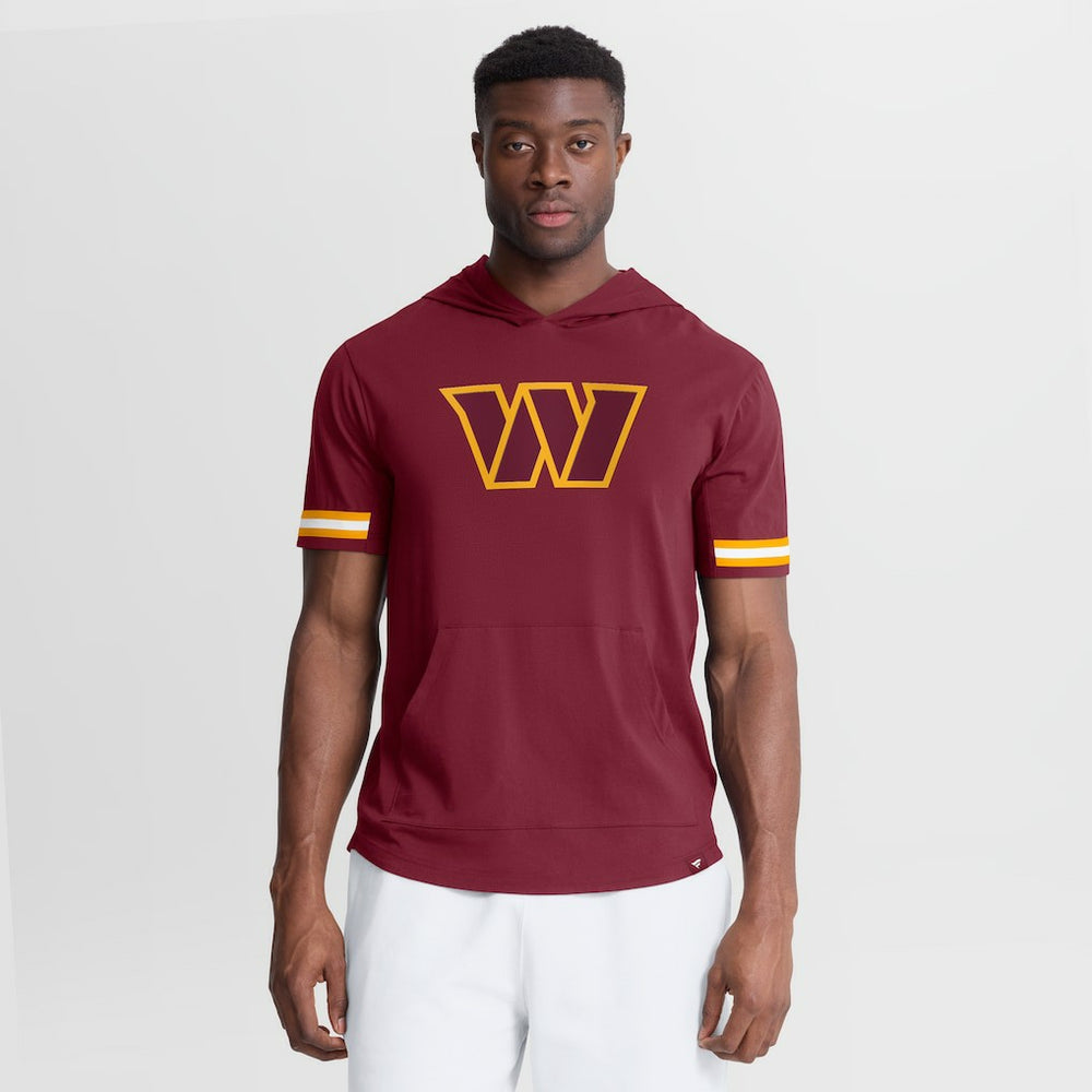 Fanatics Washington Commanders Optimal Play Short Sleeve Hooded T-Shirt Burgundy