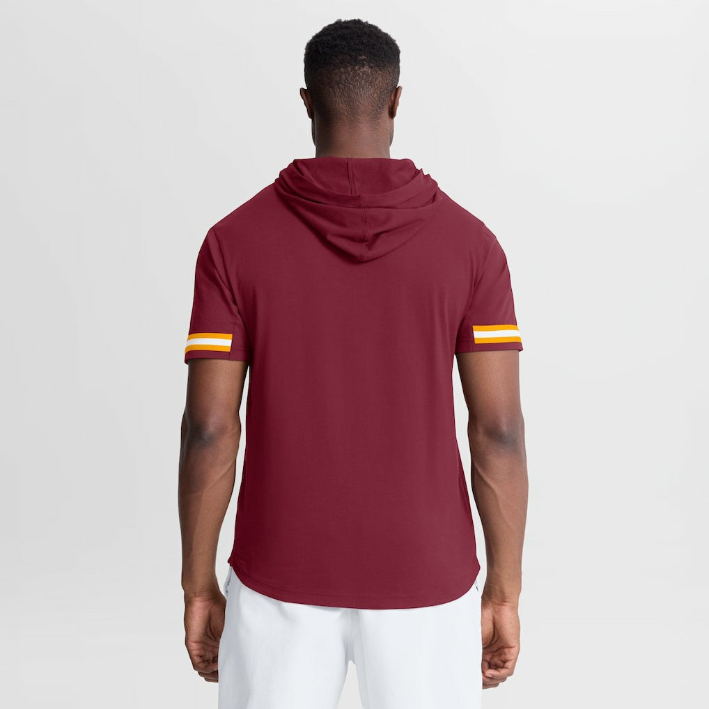Fanatics Washington Commanders Optimal Play Short Sleeve Hooded T-Shirt Burgundy