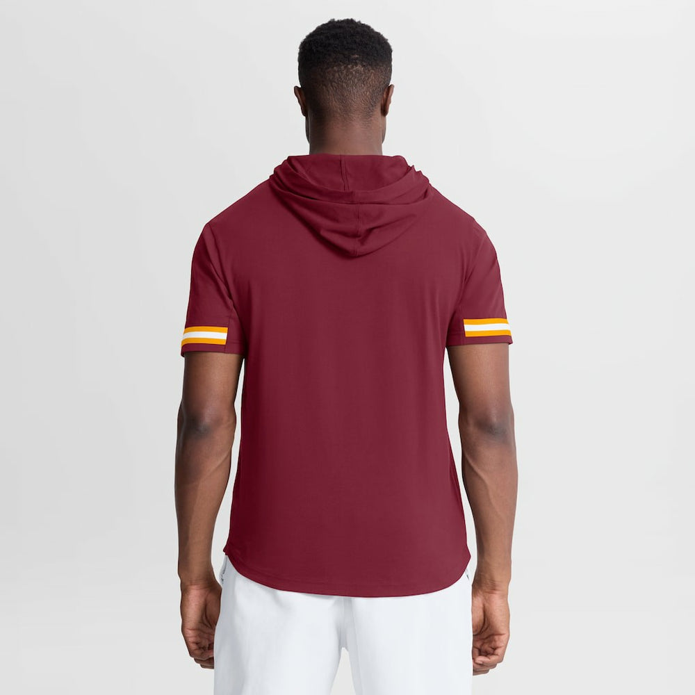 Fanatics Washington Commanders Optimal Play Short Sleeve Hooded T-Shirt Burgundy