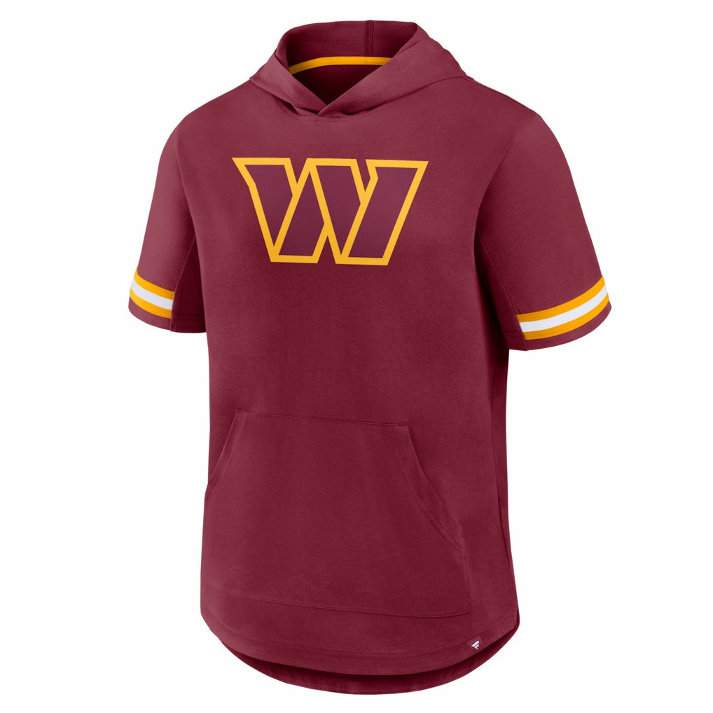 Fanatics Washington Commanders Optimal Play Short Sleeve Hooded T-Shirt Burgundy