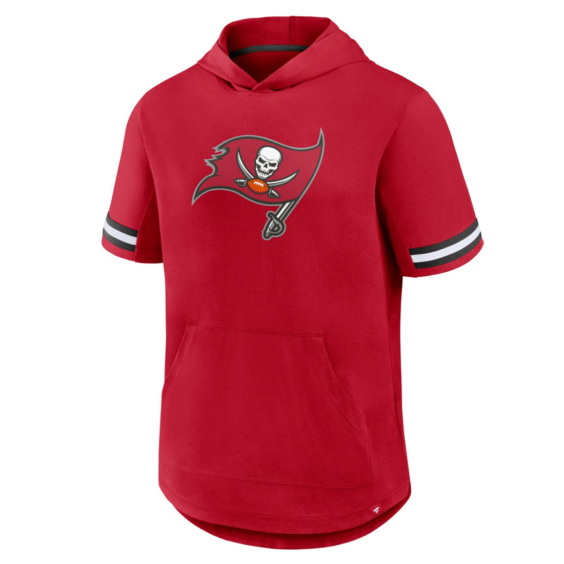 Fanatics Tampa Bay Buccaneers Optimal Play Short Sleeve Hooded T-Shirt Red