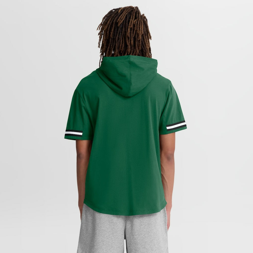 Fanatics New York Jets Optimal Play Short Sleeve Hooded T-Shirt Green