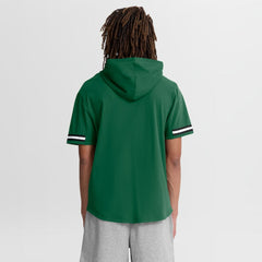 Fanatics New York Jets Optimal Play Short Sleeve Hooded T-Shirt Green