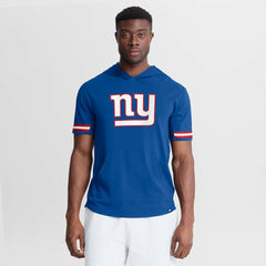 Fanatics New York Giants Optimal Play Short Sleeve Hooded T-Shirt Royal